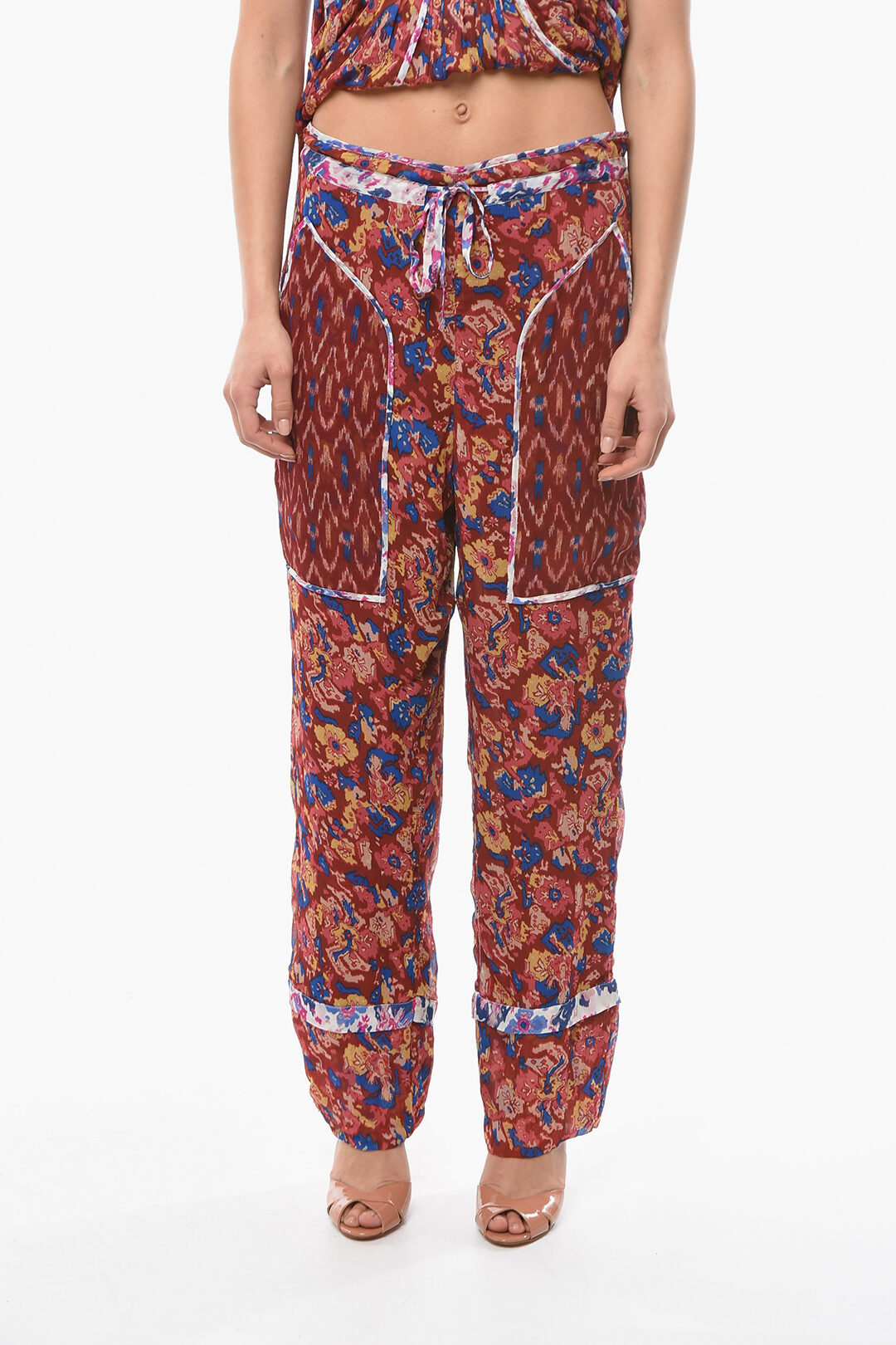 Isabel Marant ETOILE Batik Printed RYAMA Harem Pants - Outlet