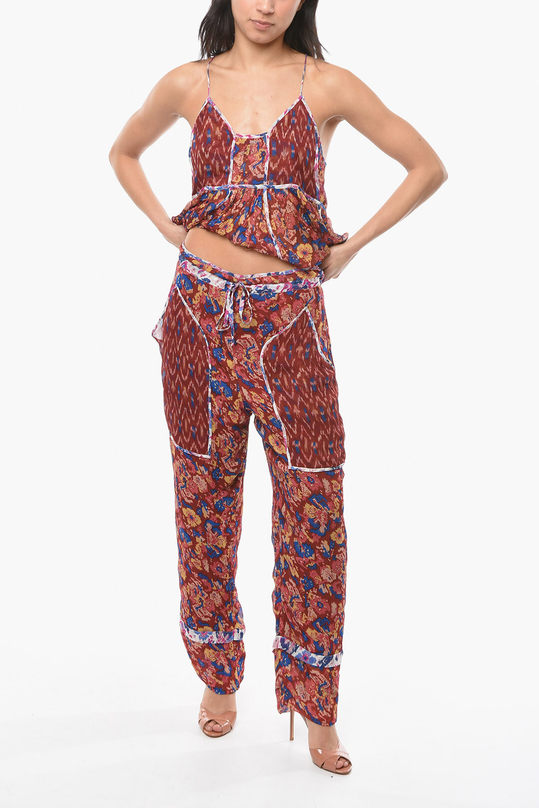 kone Ufrugtbar Forudsige Isabel Marant ETOILE Batik Printed RYAMA Harem Pants women - Glamood Outlet