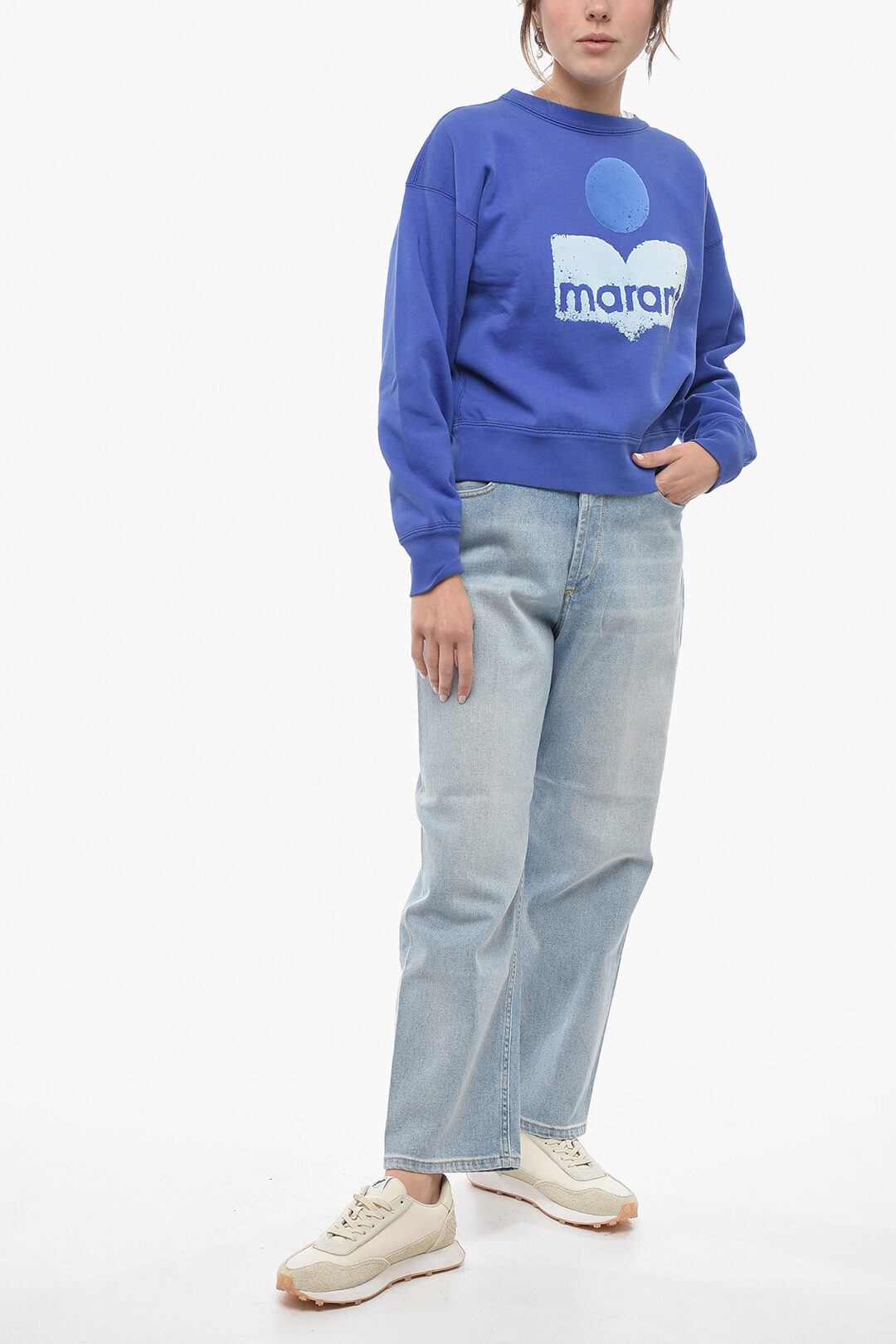 Isabel Marant ETOILE Crew Neck MOBYLI Sweatshirt with