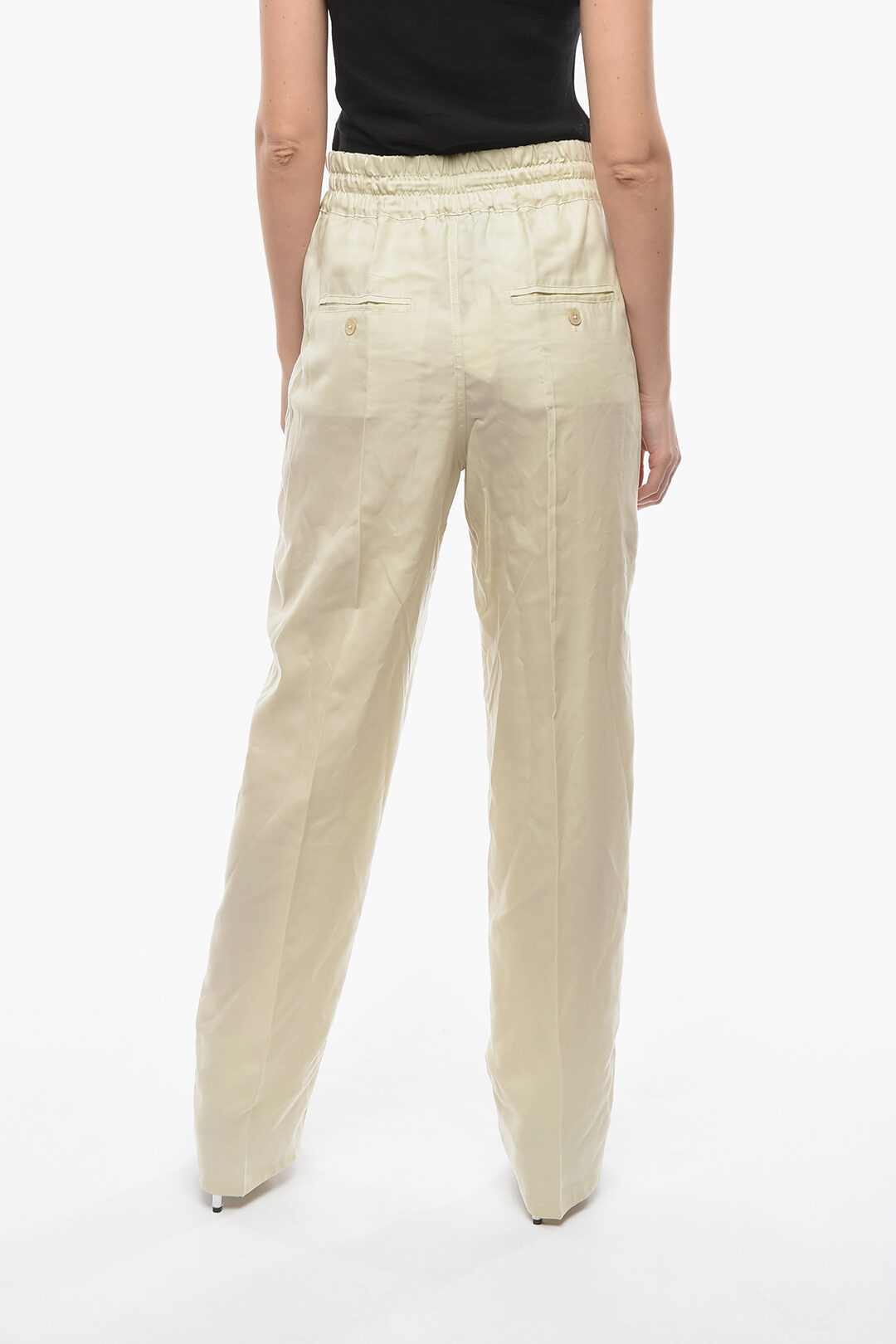Isabel Marant ETOILE Elastic Waist Band BIRO Pants women