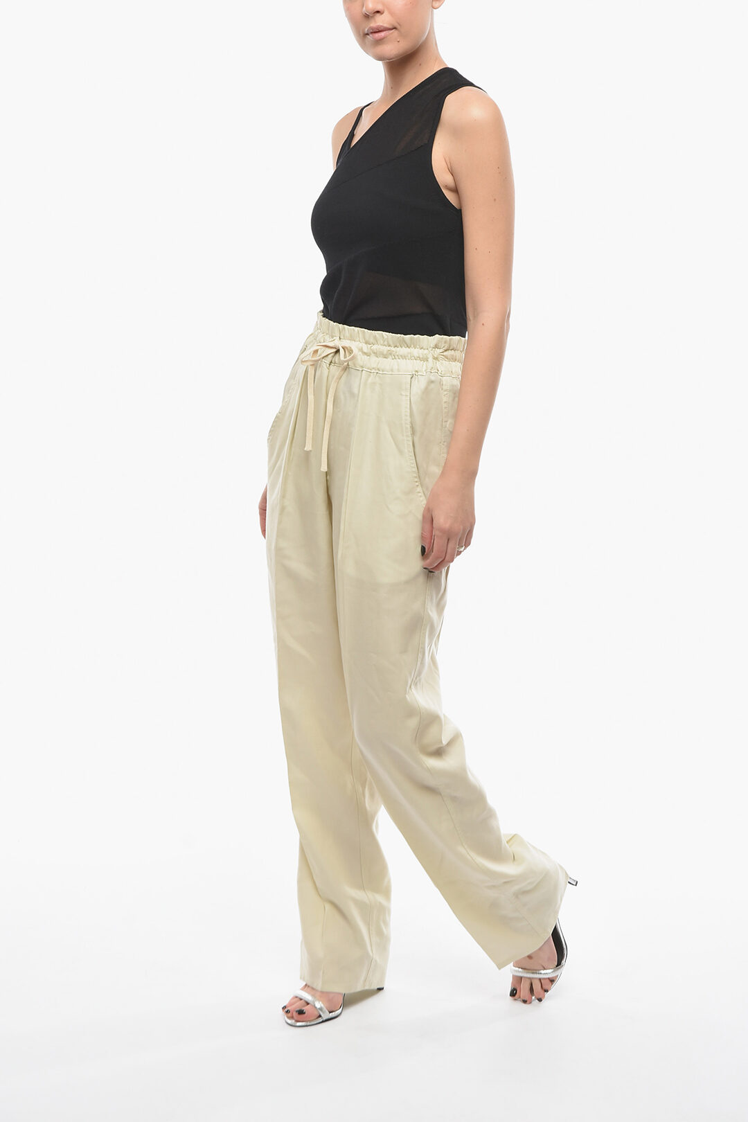 Isabel Marant ETOILE Elastic Waist Band BIRO Pants women