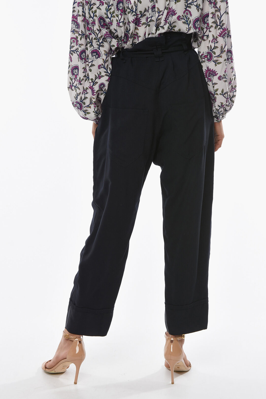 Isabel Marant ETOILE Rayon-blend SINEBA High-waisted Pants