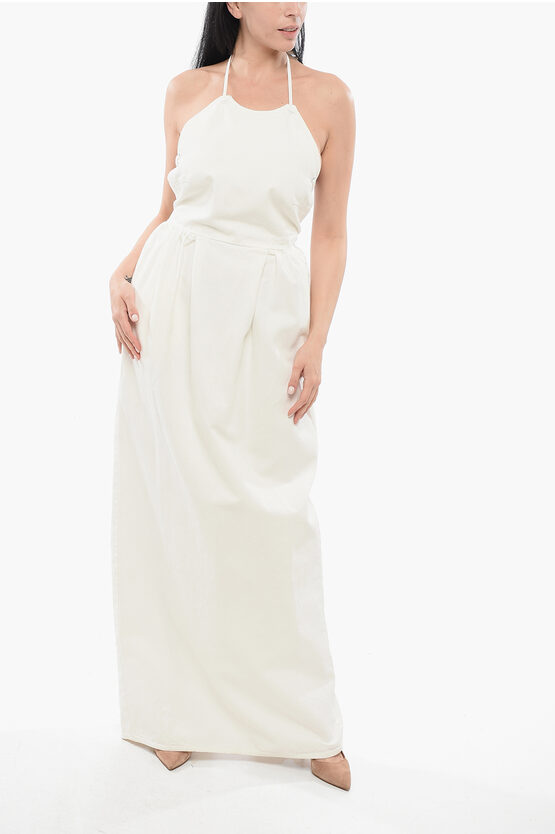 Max Mara Europa Canvas Maxi Dress