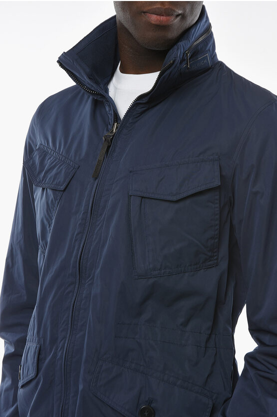 Woolrich Extractable Hood CREW FIELD Utility Jacket men Glamood Outlet