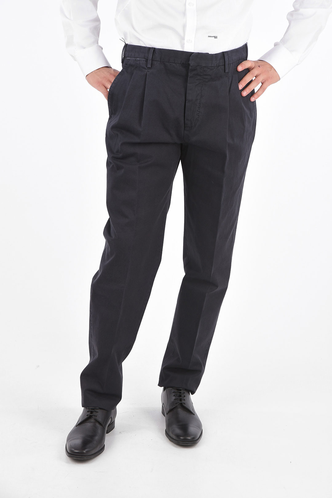 Ermenegildo Zegna EZ LUX Double Pleat Chinos men - Glamood Outlet