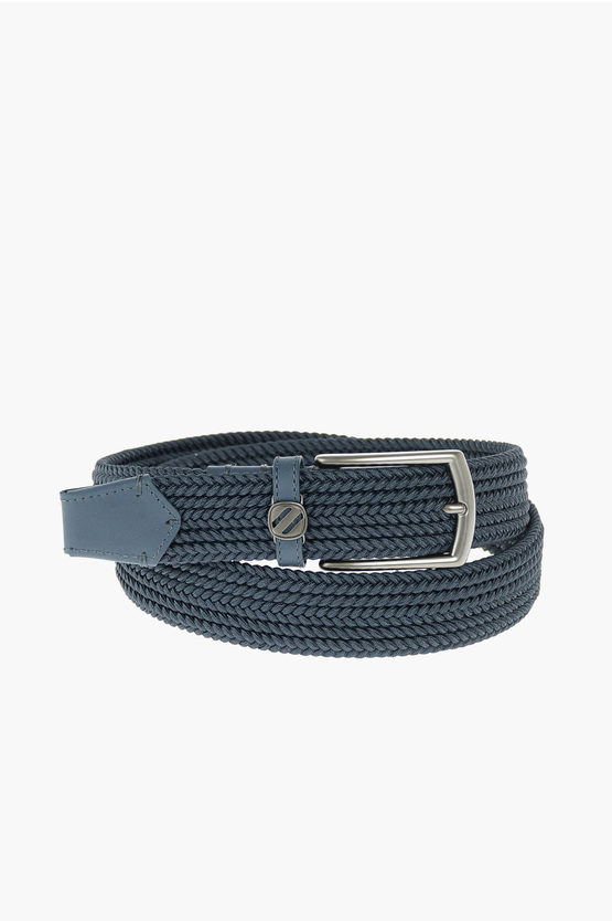 Shop Ermenegildo Zegna Ez Luxury 35mm Braided Fabric Belt