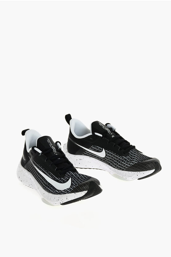 Nike Fabric Air Zoom Speed 2 Sneakers In Black