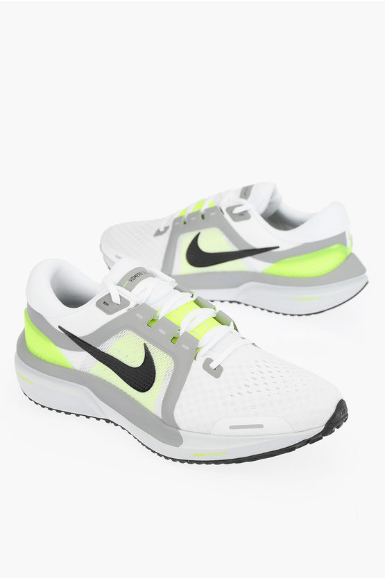 Nike Fabric Air Zoom Vomero 16 Sneakers In White