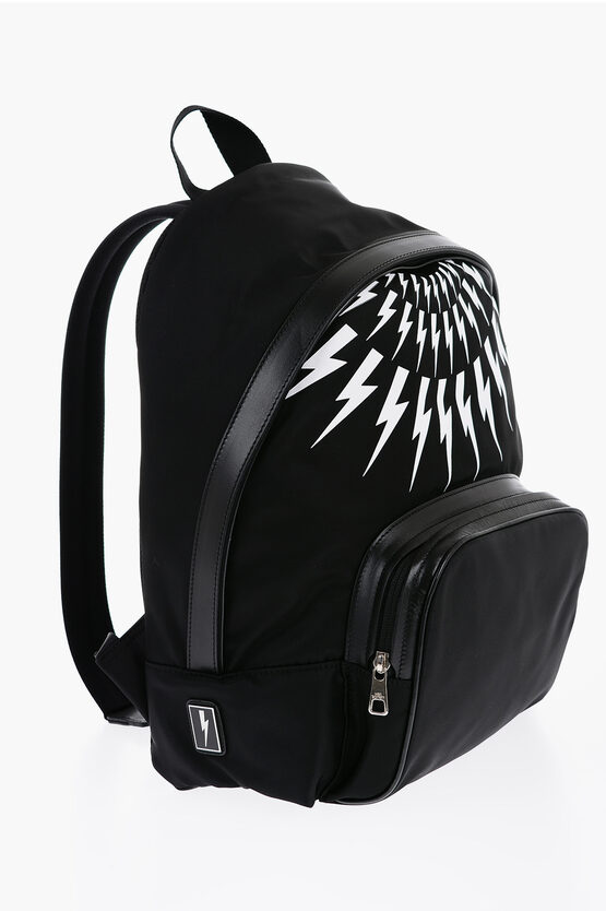 Fabric Backpack FAIR-ISLE THUNDERBOLT