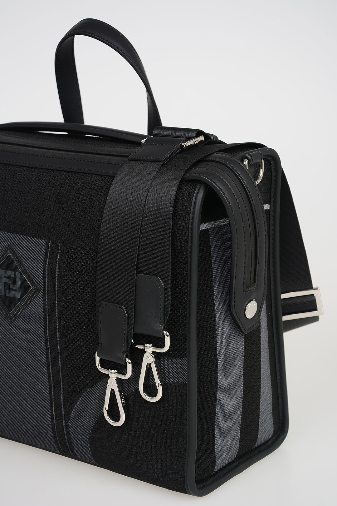 Fendi Fabric Briefcase men Glamood Outlet