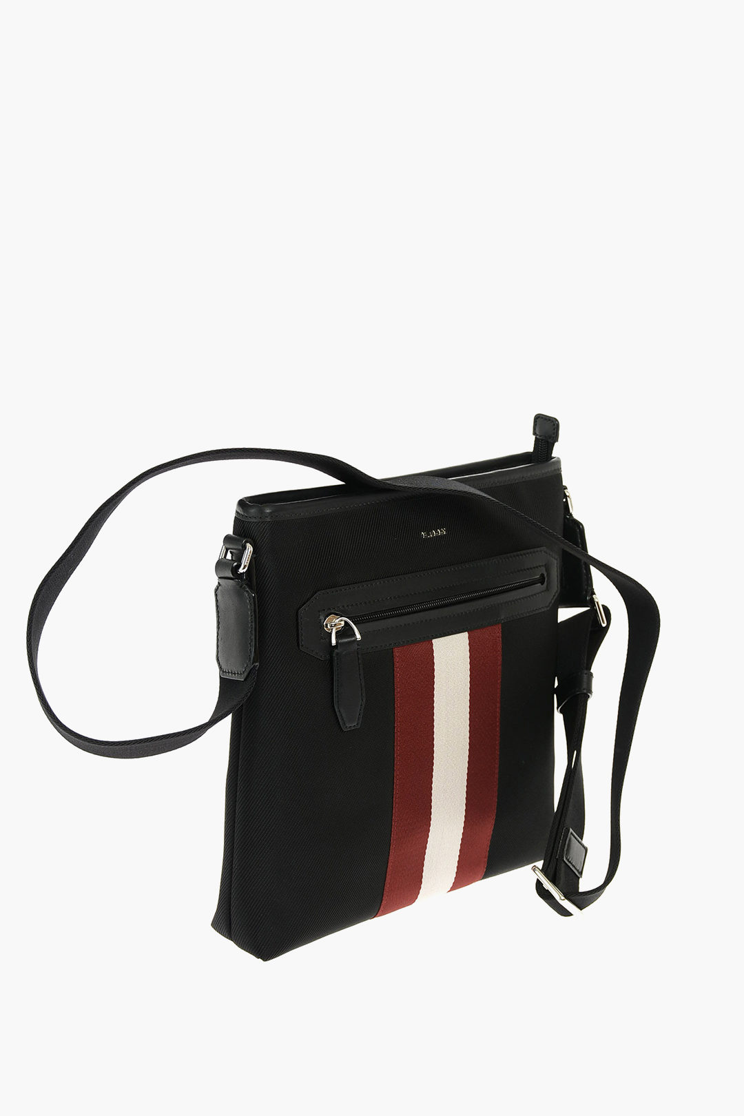 Bally fabric crossbody bag with leather trimmings men Glamood Outlet