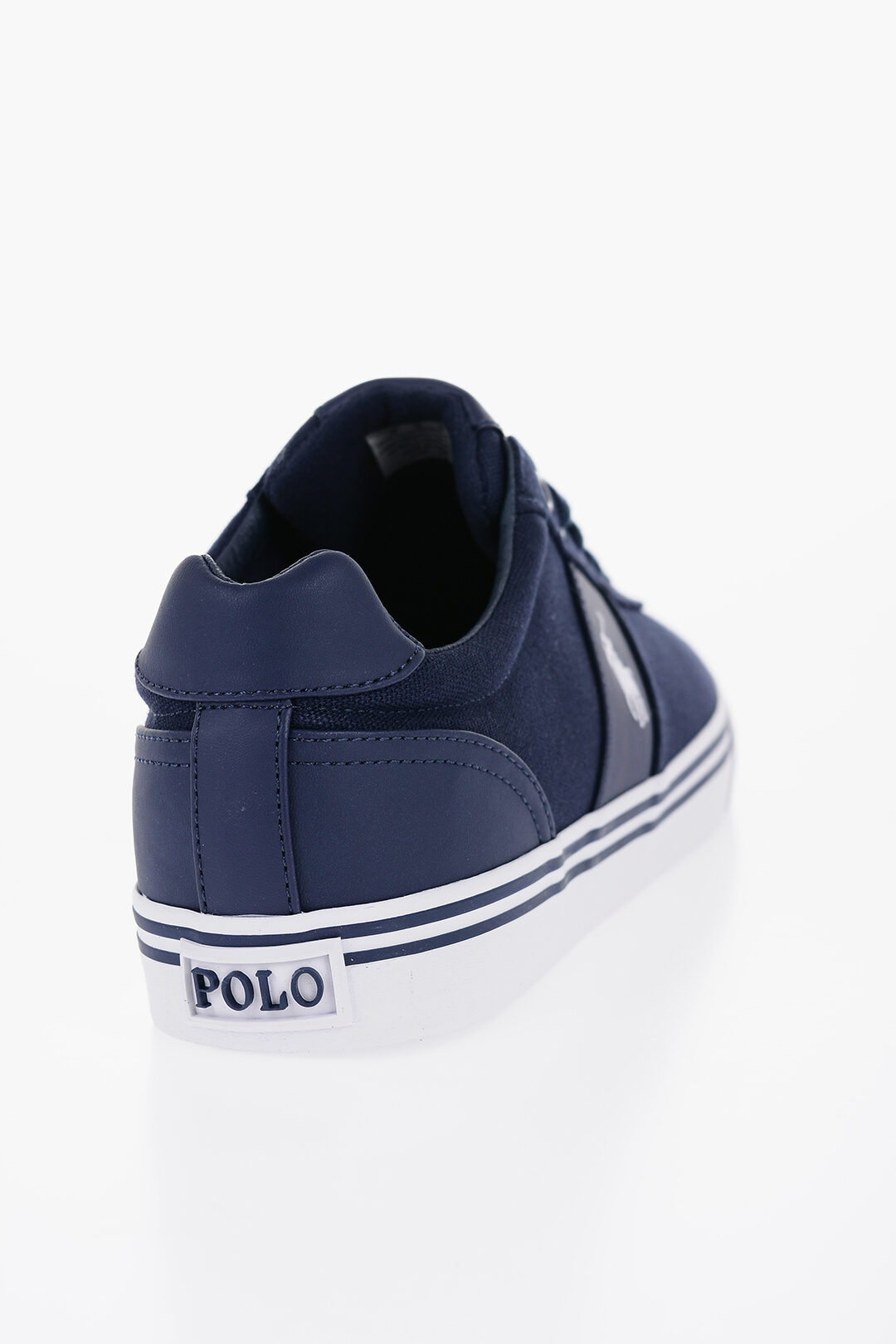 Polo Ralph Lauren Fabric HANFORD NE Low Top Sneakers with Contrast Logo men Glamood Outlet