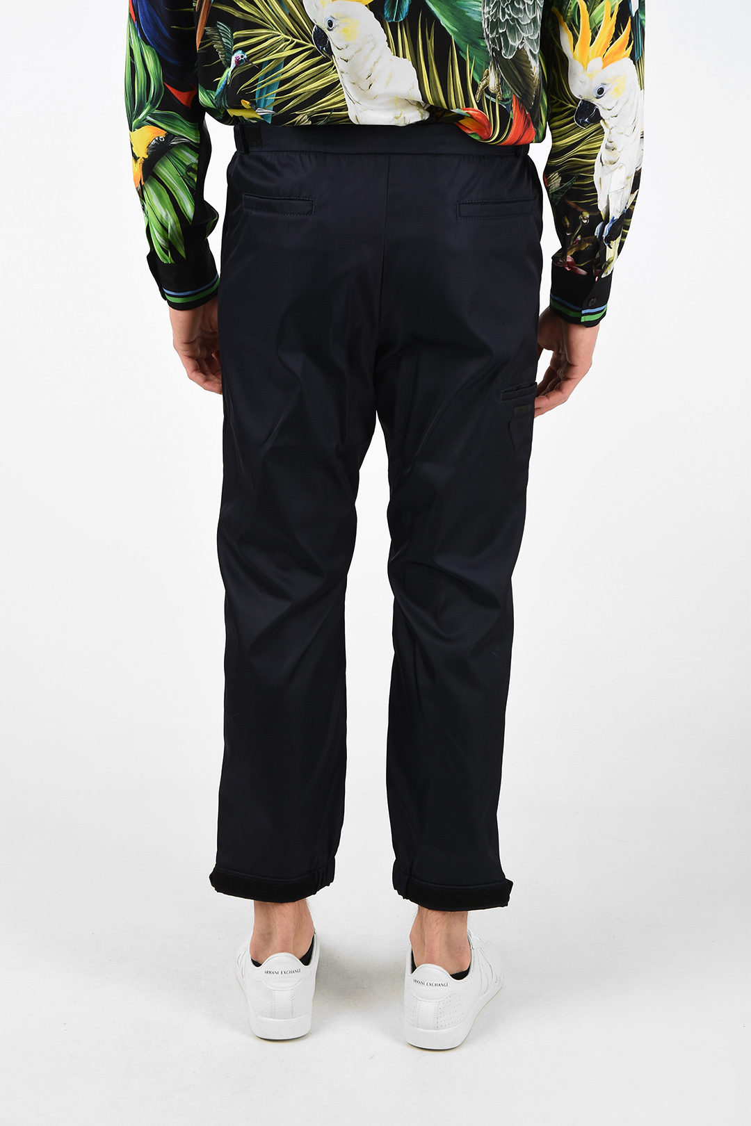 Prada Fabric Joggers with Ankle Touch Strap men Glamood Outlet