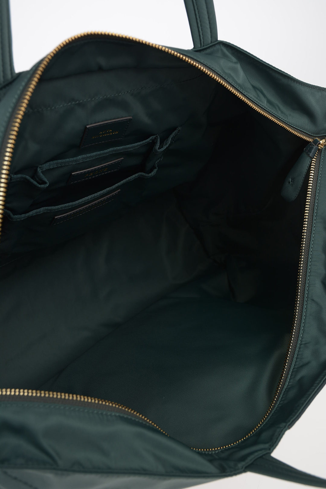 Anya Hindmarch Fabric Maxi CHUBBY Tote Bag with Outer Smile Pocket