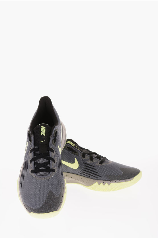 Nike Fabric Precision V Sneakers In Gray