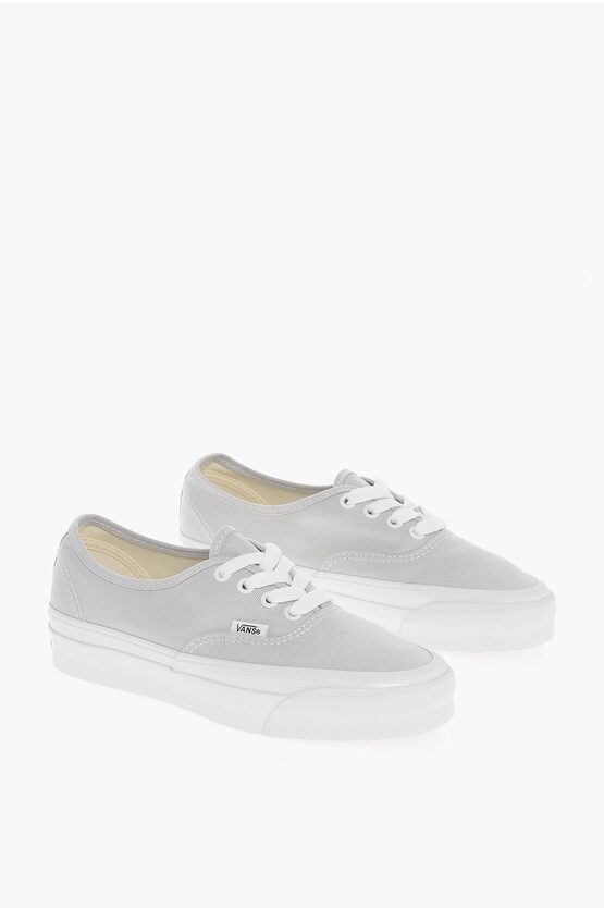 Vans Fabric Reissue 44 Low Top Sneakers With Contrasting Laces In White