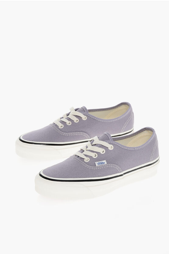 Vans Fabric Reissue 44 Low Top Sneakers With Contrasting Sole In Purple