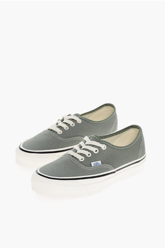 Vans Fabric Reissue 44 Low Top Sneakers With Contrasting Sole In Gray
