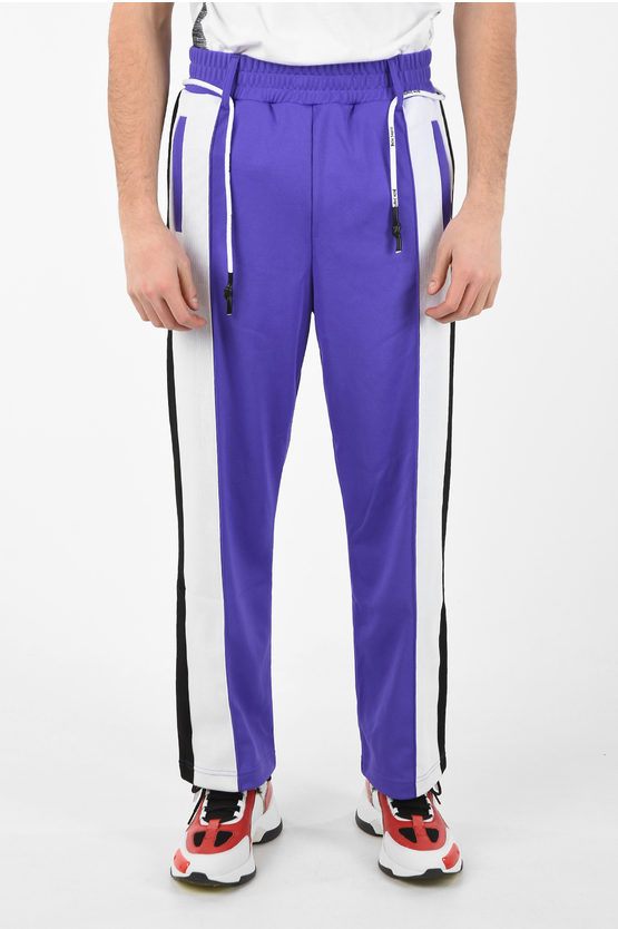 Palm Angels Fabric SIDEBAND TRACK Joggers with Belt Loops men