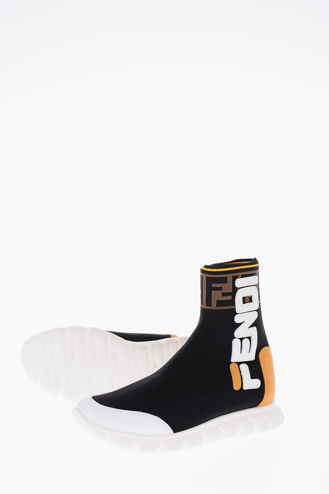 Stylish Fendi Mania Platform Sneakers