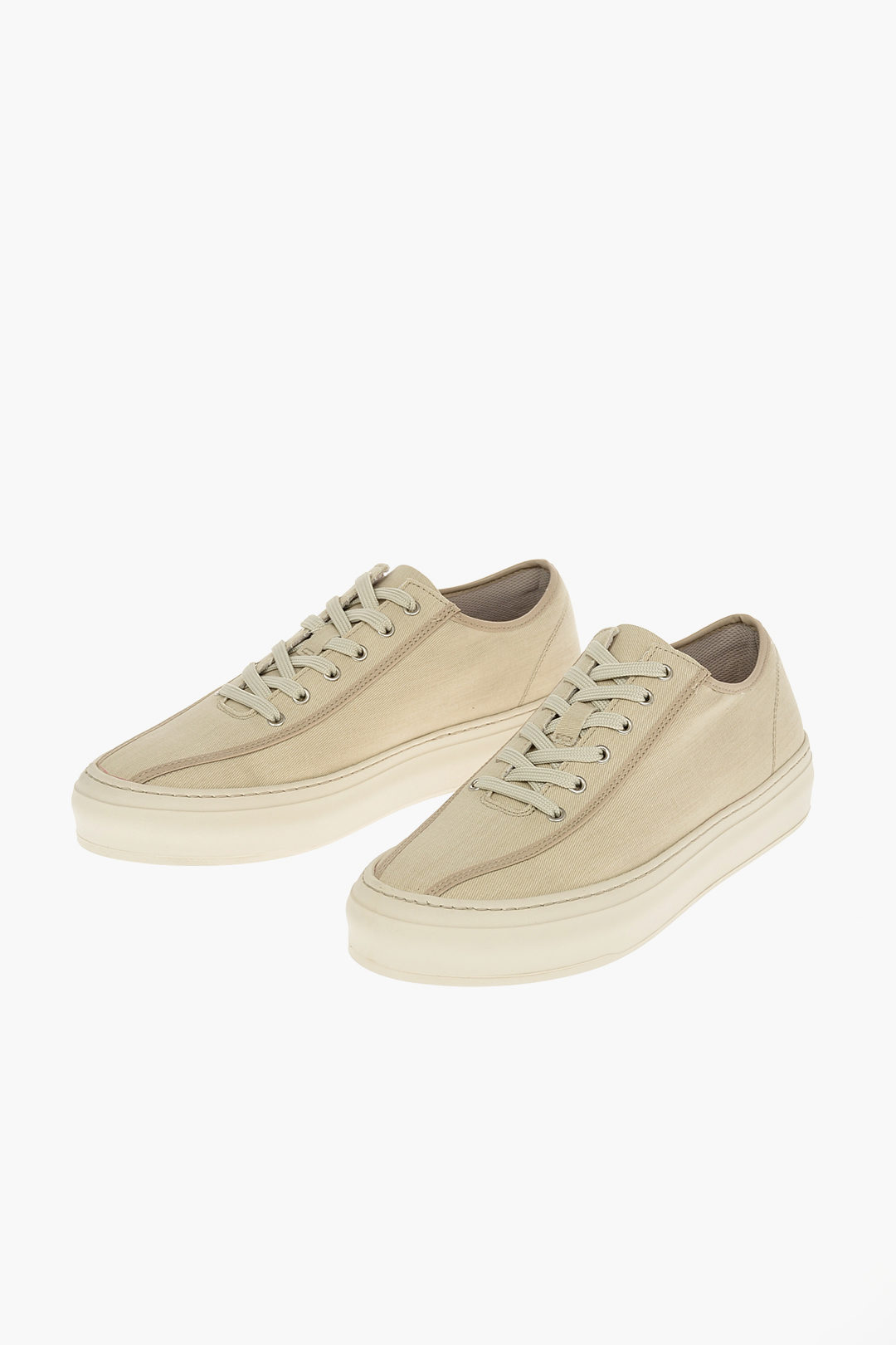 Fabric Sneakers with Contrasting Finishes men - Glamood Outlet