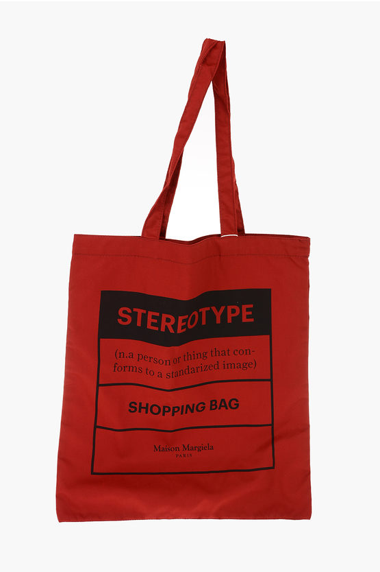 Maison Margiela fabric STEREOTYPE Shopper bag men - Glamood Outlet