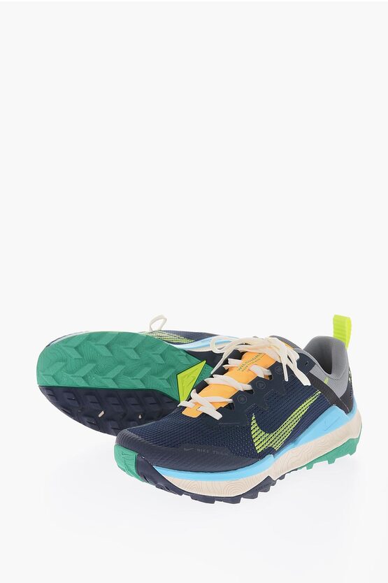 Nike Fabric Wildhorse 8 Sneakers With Contrasting Details In Multi