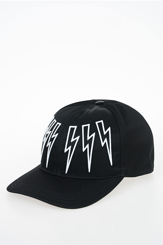 Neil Barrett Fairisle Thunderbolt Hat