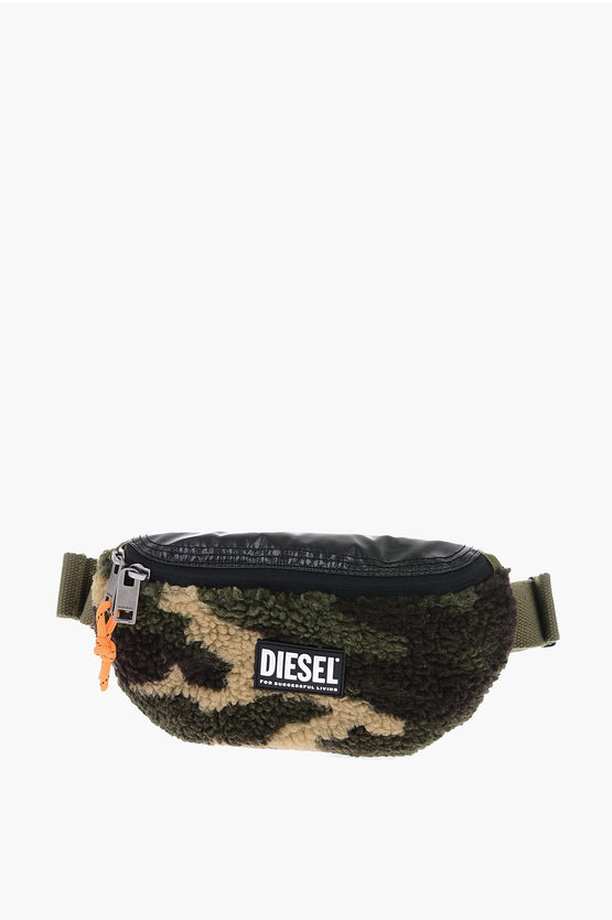 Diesel Faux Fur Camouflage FAIRFOX Bum Bag men Glamood Outlet