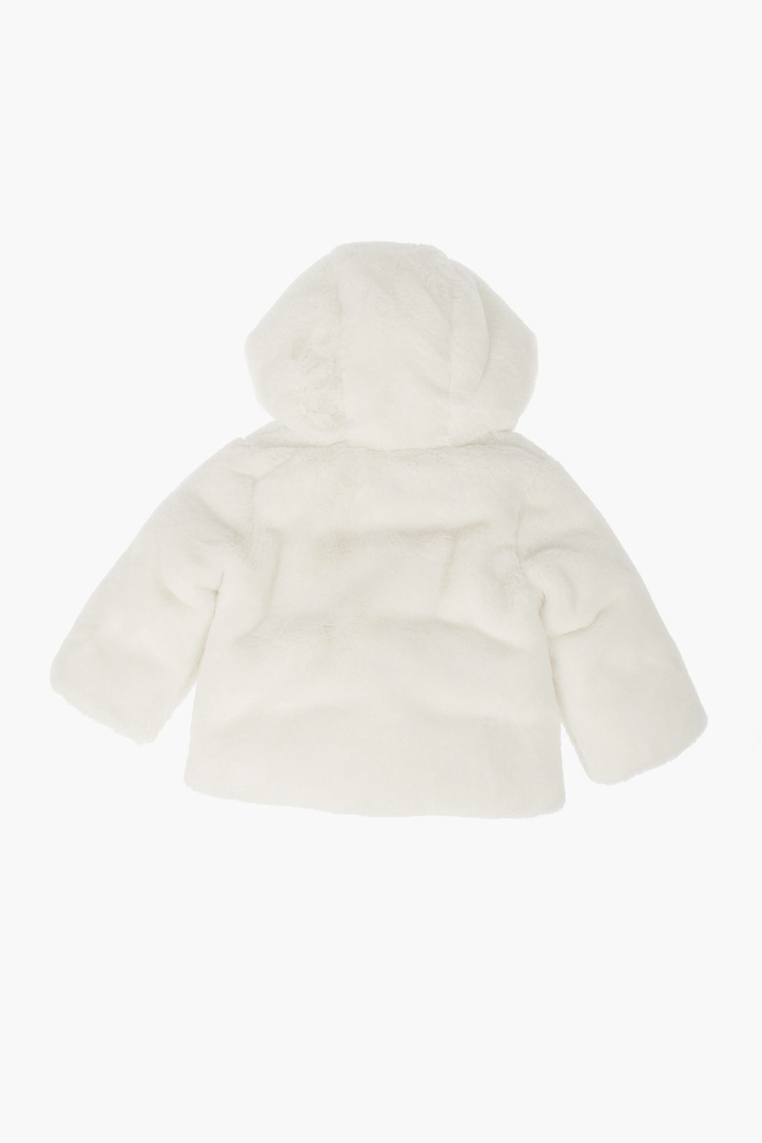 Moncler Kids Faux Fur Down Jacket girls Glamood Outlet