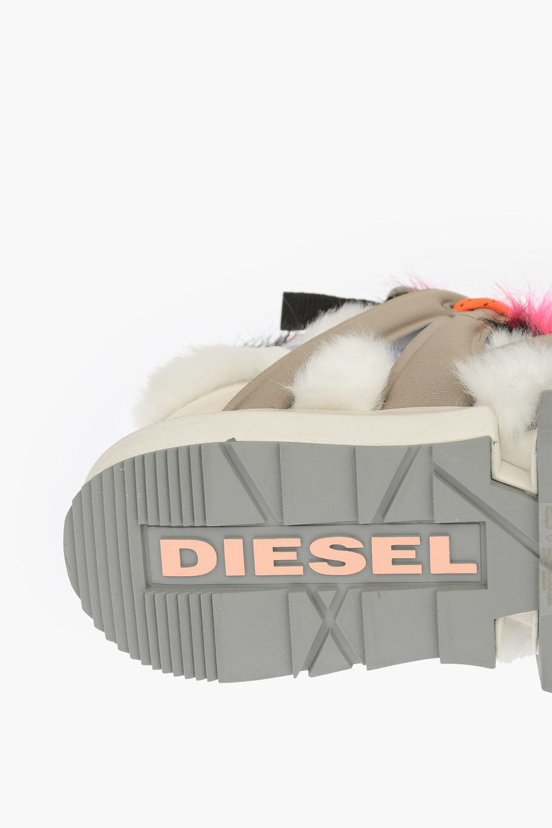 Diesel Faux Fur S PADOLA Low Sneakers women Glamood Outlet