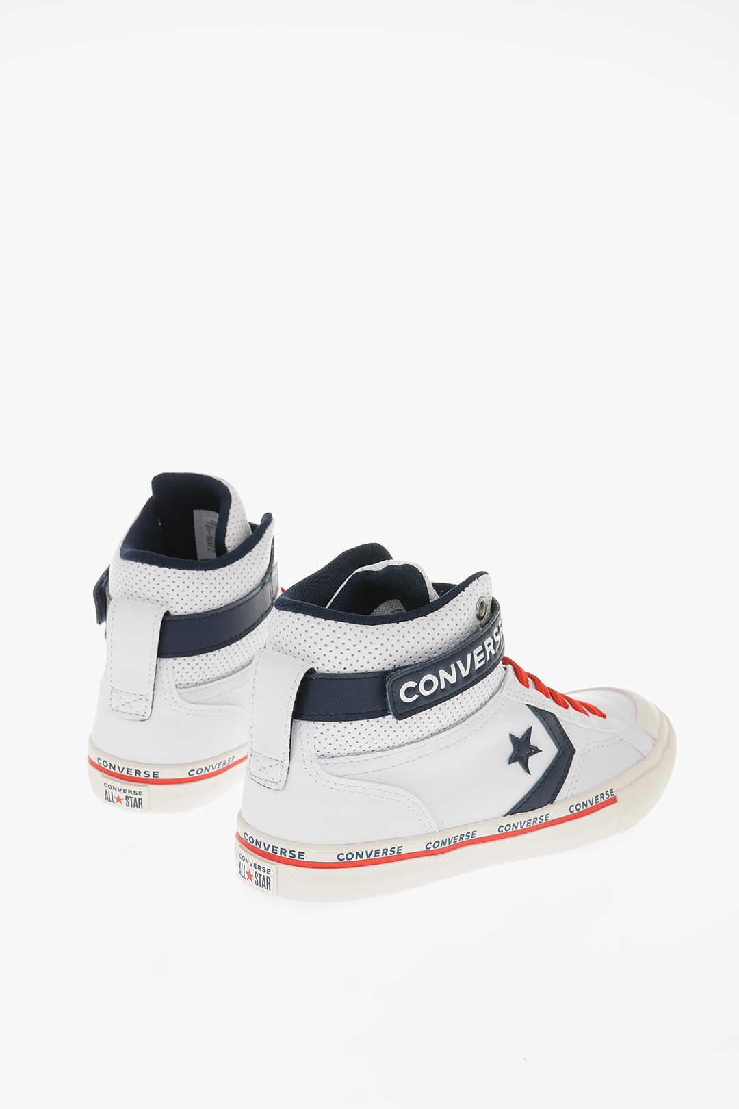 Formode søsyge knap Converse KIDS Faux Leather High-top Sneakers boys - Glamood Outlet