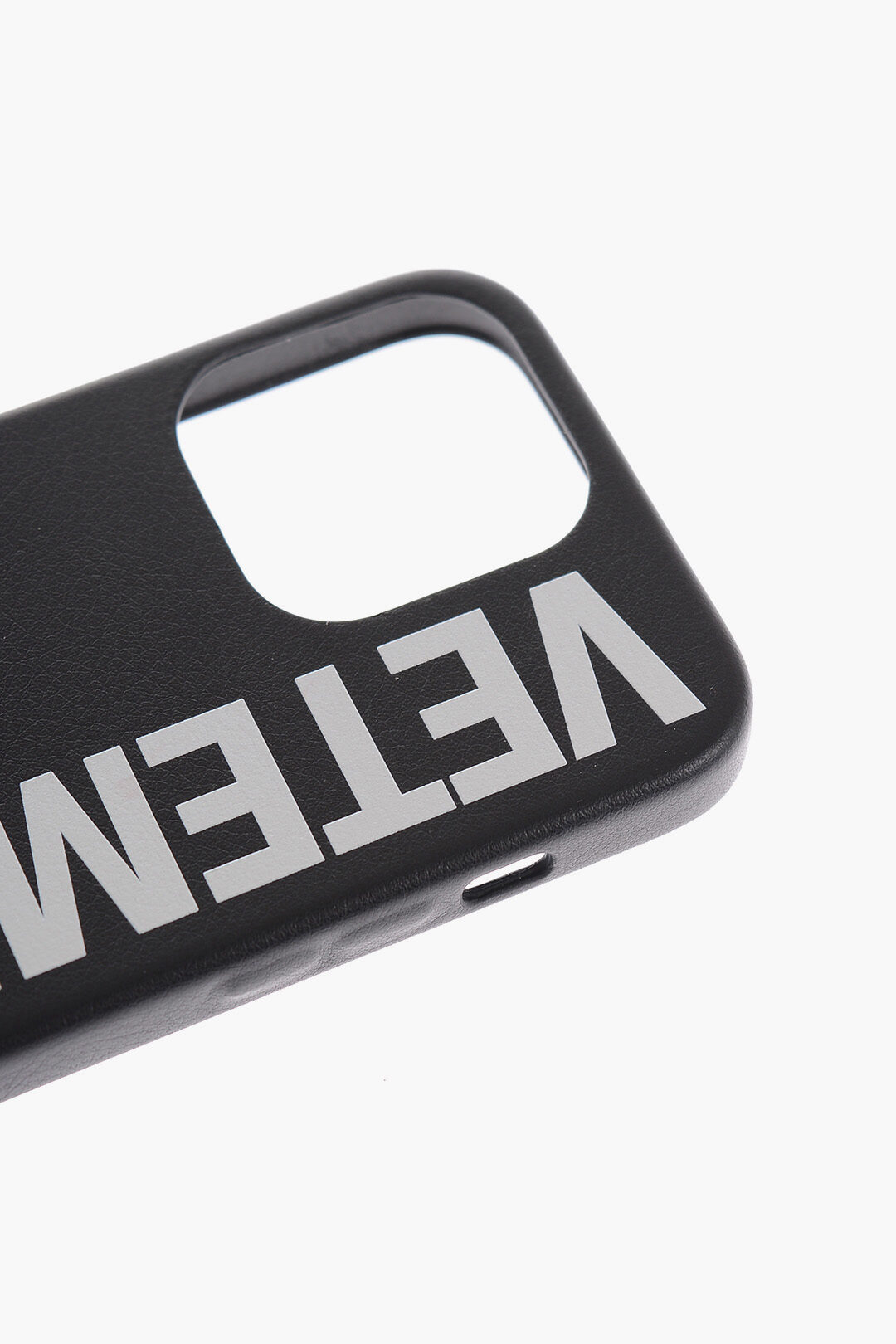 Vetements Faux Leather Iphone 13/13 Pro Cover with Logo-Print