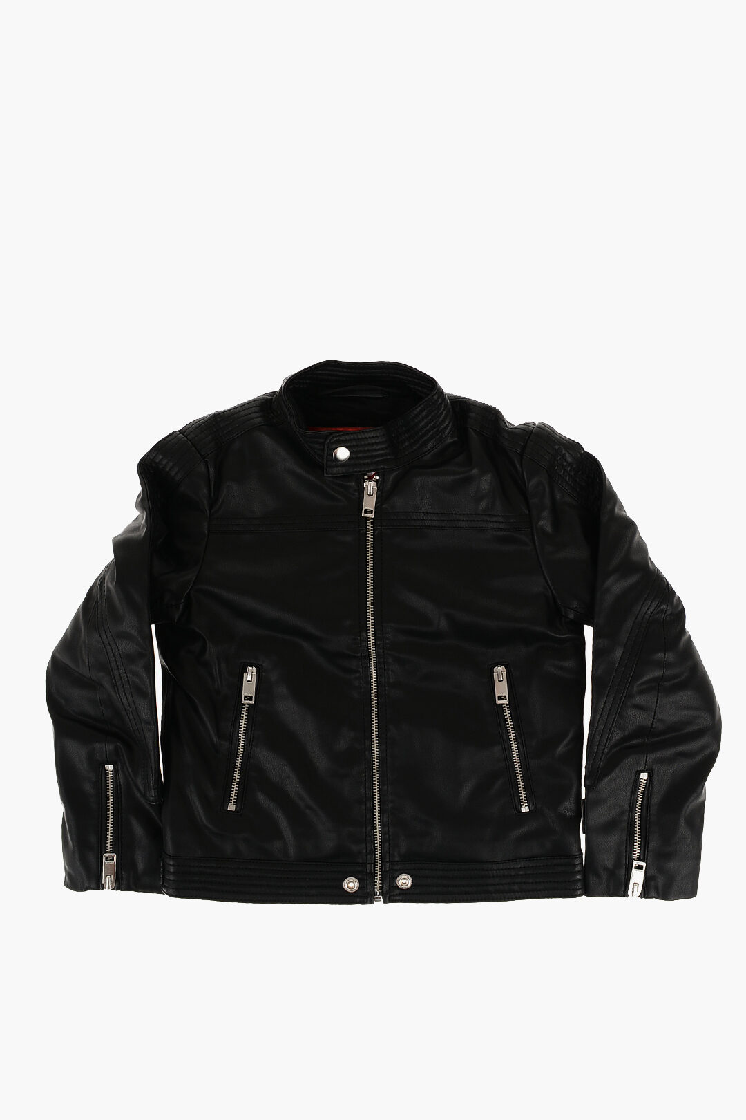 Childrens faux clearance leather jacket