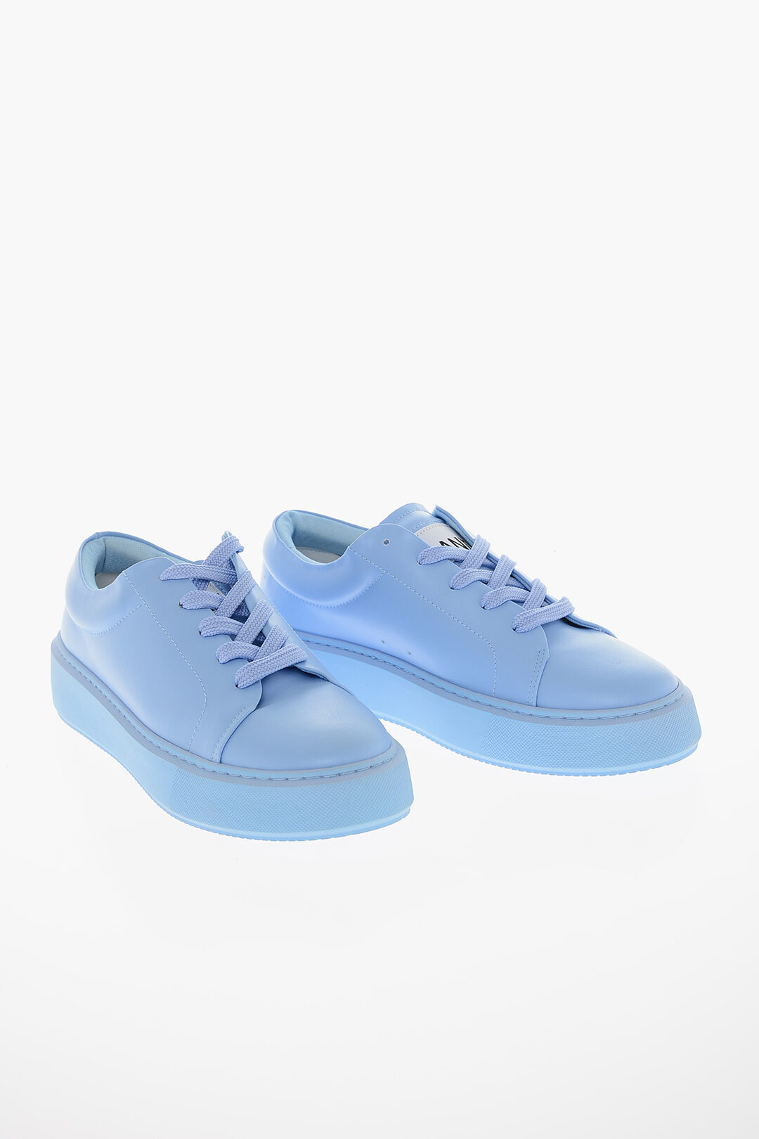 Pigment Minearbejder underskud Ganni Faux-leather Low-top Sneakers with Logo women - Glamood Outlet