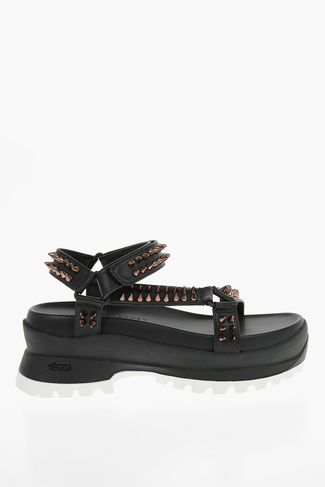 Stella McCartney Faux-leather TRACE Flatform Sandals with