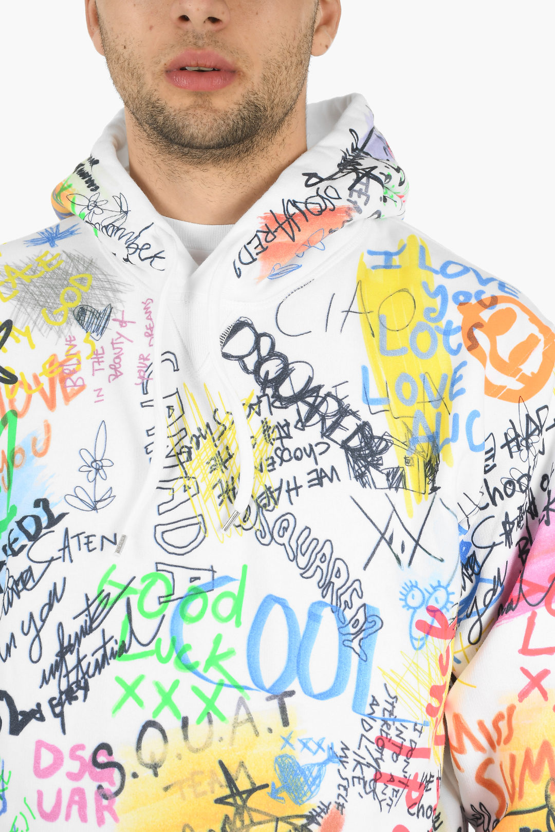 Cappuccio Felpe Uomo Dsquared Saldi Dsquared2 Felpa COOL FIT Con