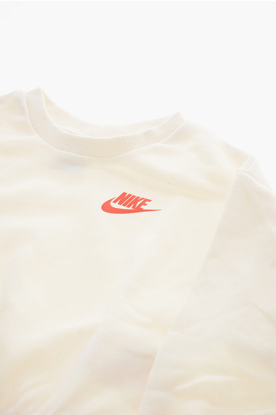 Felpa Girocollo con Banda Elastica sul Fondo