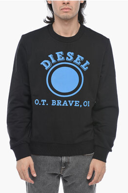 【関税&送料込】Diesel S-Macs Cotton Sweatshirt SchaferandweinerShops KR - G5' pocket sweatshirt Diesel