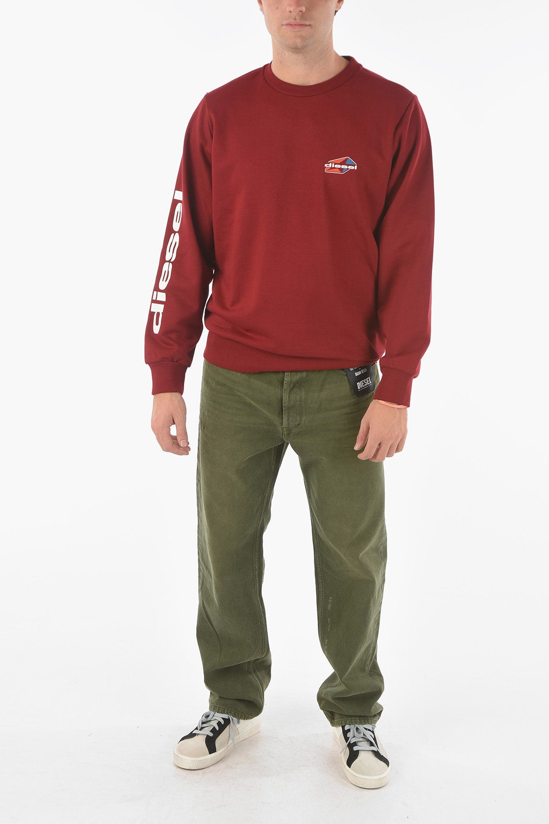 Maglione Diesel Uomo Felpa Diesel Uomo Girocollo | Cotone Organico - 11