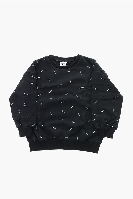 Felpa Girocollo SNACK PACK con Stampa logo All-Over