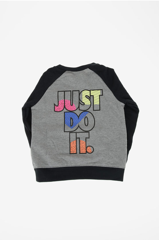 Felpa Girocollo Stampata