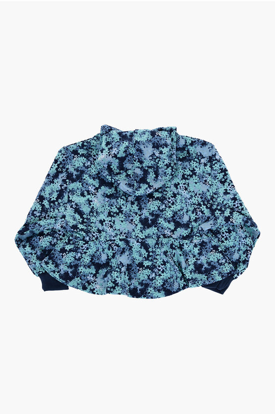 Felpa Hoodie FRESH CUT a Motivo Floreale e Leggings