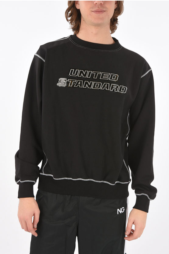 United Standard felpa REFLEX girocollo uomo Glamood Outlet