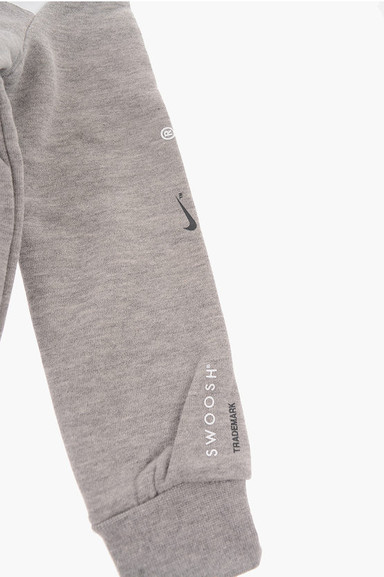 Felpa Stampata con Cappuccio