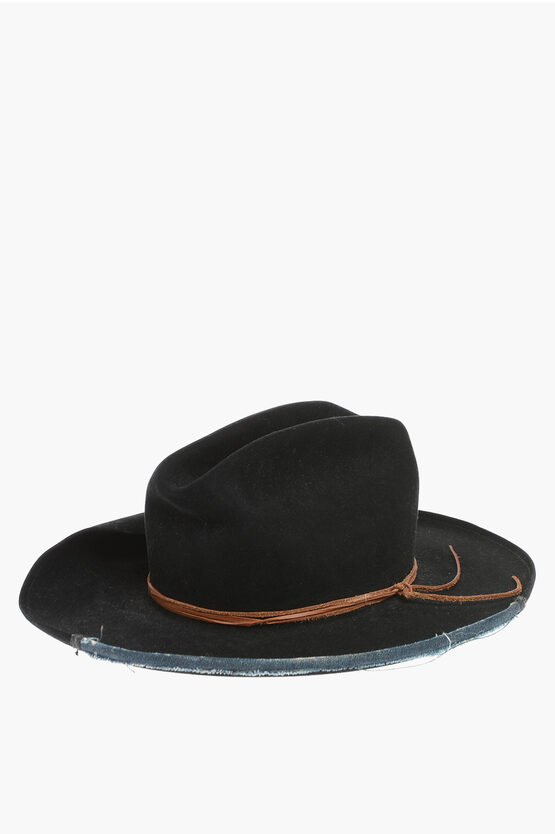 Nick Fouquet Felt The Bonnecouer Fedora Hat In Black