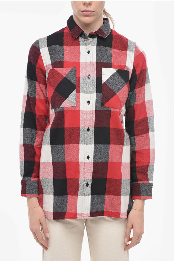 WOOLRICH FLANNEL BOYFRIEND SHIRT 