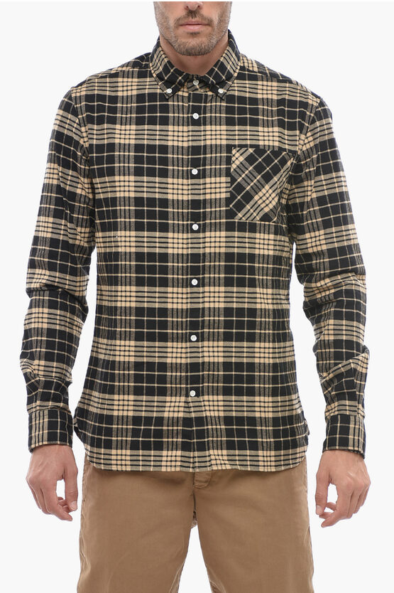 Shop Woolrich Flannel Button Down Heritage Shirt