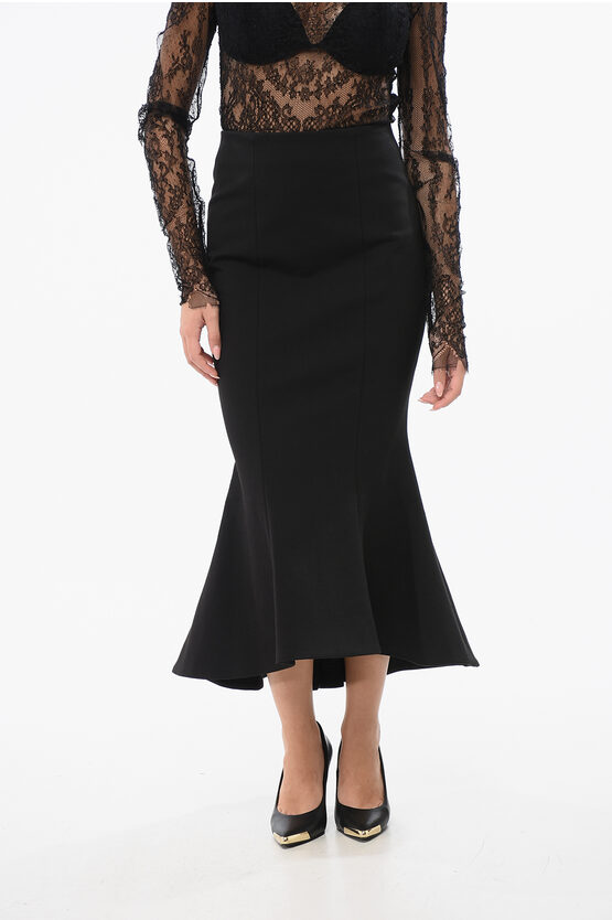 Balmain Flared Bottom Mini Skirt