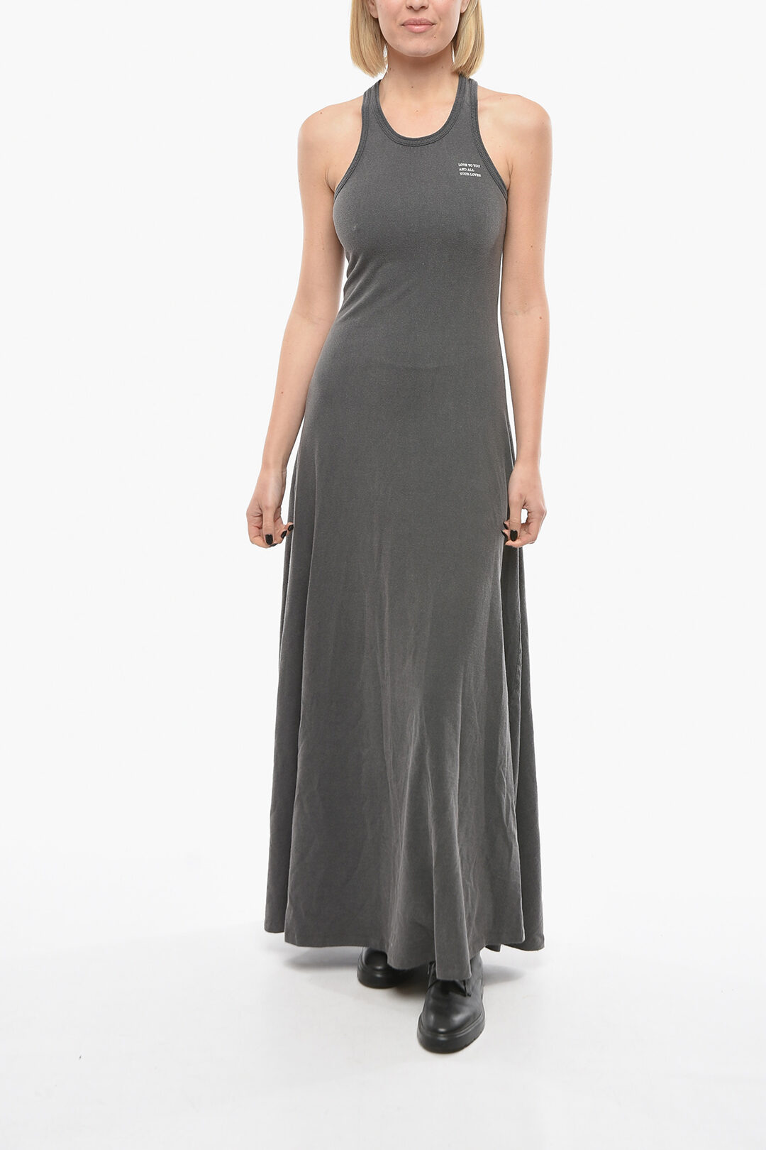 Golden Goose Flared Bottom SINGLET Cotton Tank Dress women Glamood Outlet